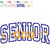 Senior Dad Applique Machine Embroidery Design