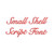 Small Shell Script Machine Embroidery Font