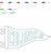 Colonels Wavy Pennant Flag Bean Stitch Raggy Applique Machine Embroidery Design