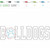Raggy Applique Bulldogs with a Paw Print Machine Embroidery Design