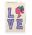 Applique Stacked Love w/ Silhouette Girl Machine Embroidery Design
