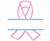 Split Applique Awareness Ribbon Machine Embroidery Design