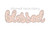 Raggy Applique Script Blessed Machine Embroidery Design