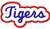 Applique Tigers Team Name Machine Embroidery Design