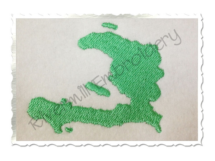 Haiti Machine Embroidery Design