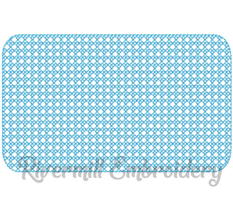 Rectangle Knockdown Stitch Machine Embroidery Design