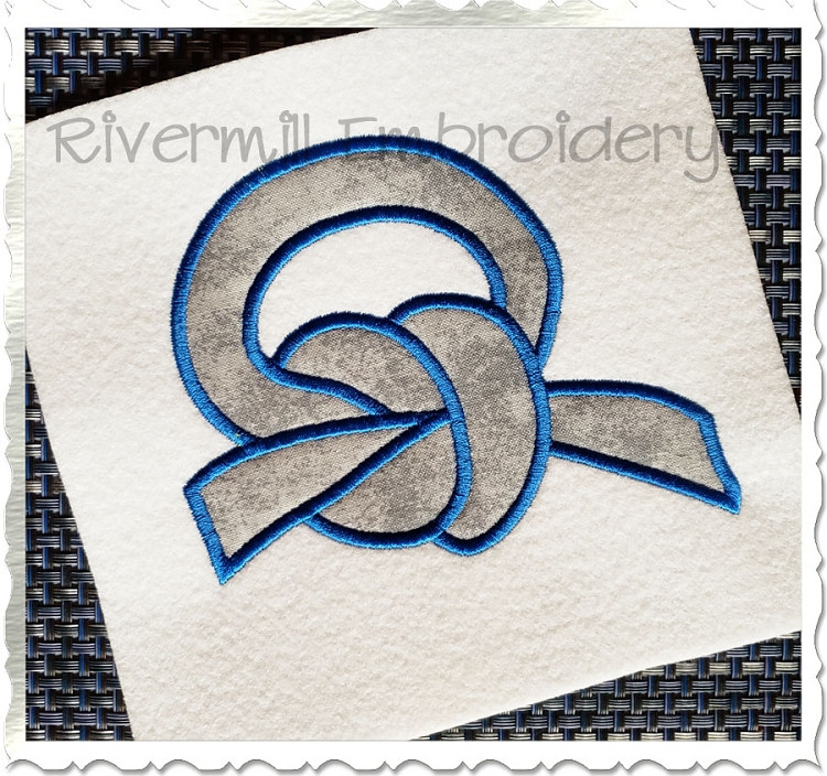FASD Awareness Applique Machine Embroidery Design