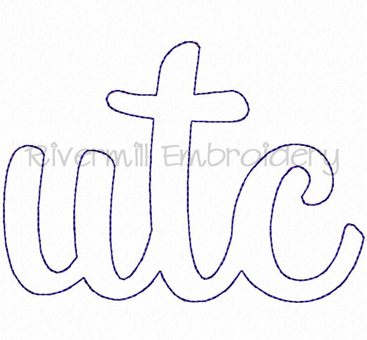 Raggy Applique UTC Machine Embroidery Design