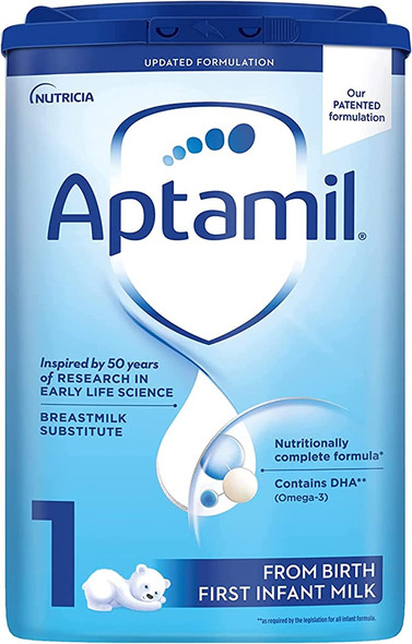 Aptamil Stage 1, No. 1 Baby Formula in Europe