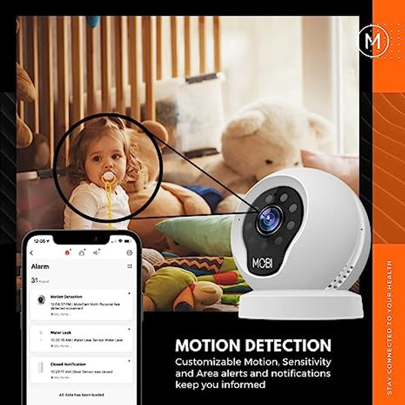 MobiCam® Multi-Purpose Monitoring System, WiFi Video Baby Monitor