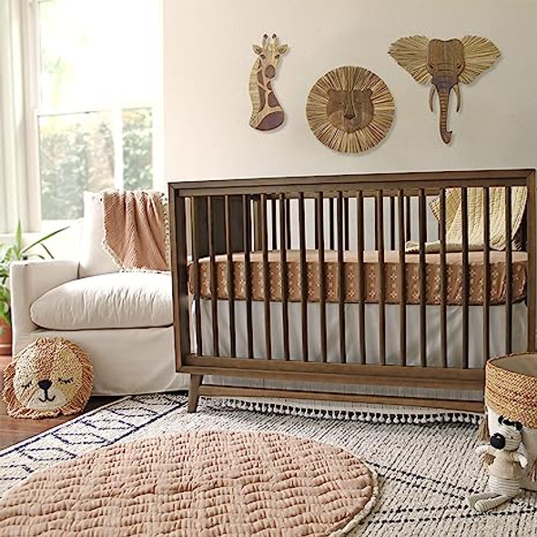 Crane Baby Safari Nursery and Toddler Room Décor, Wooden Animal Wall Décor for Boys and Girls