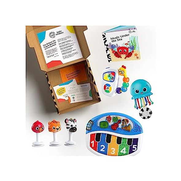 Baby Einstein Baby's First Music Teacher Developmental Toys Kit and Gift Set, Newborn and up