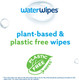 WaterWipes Plastic-Free Textured Clean, Toddler & Baby Wipes, 99.9% Water Based Wipes