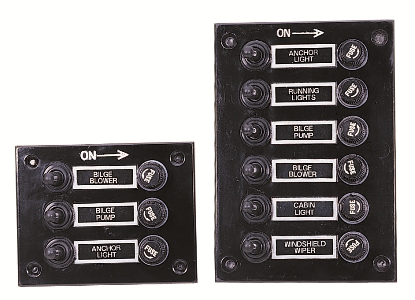 スイッチ Black Bakelite Switch Panel (10030-RC)