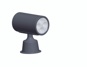 Wireless LED S.S.316 Spot light, w/Remote Control, 10-30VDC(01663-S6)