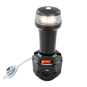 Portable All-Round White LED Navigation Light with Rail Mount(01102-RL)