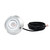 50W Marine Underwater LED Light, Silver Finish, Built-In Driver, IP68