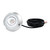 50W Marine Underwater LED Light, Silver Finish, Built-In Driver, IP68