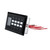 Sentinel Insight (10802) — 8-Gang IP67 Waterproof Smart Touch Switch Panel with Display Screen