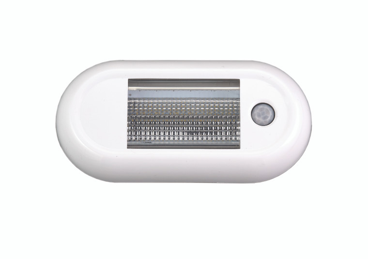 Slim Rectangular LED Interior Light (10–30VDC)