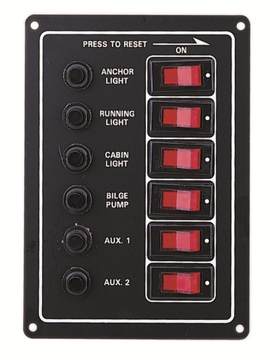 Aluminum Switch Panel (10069)