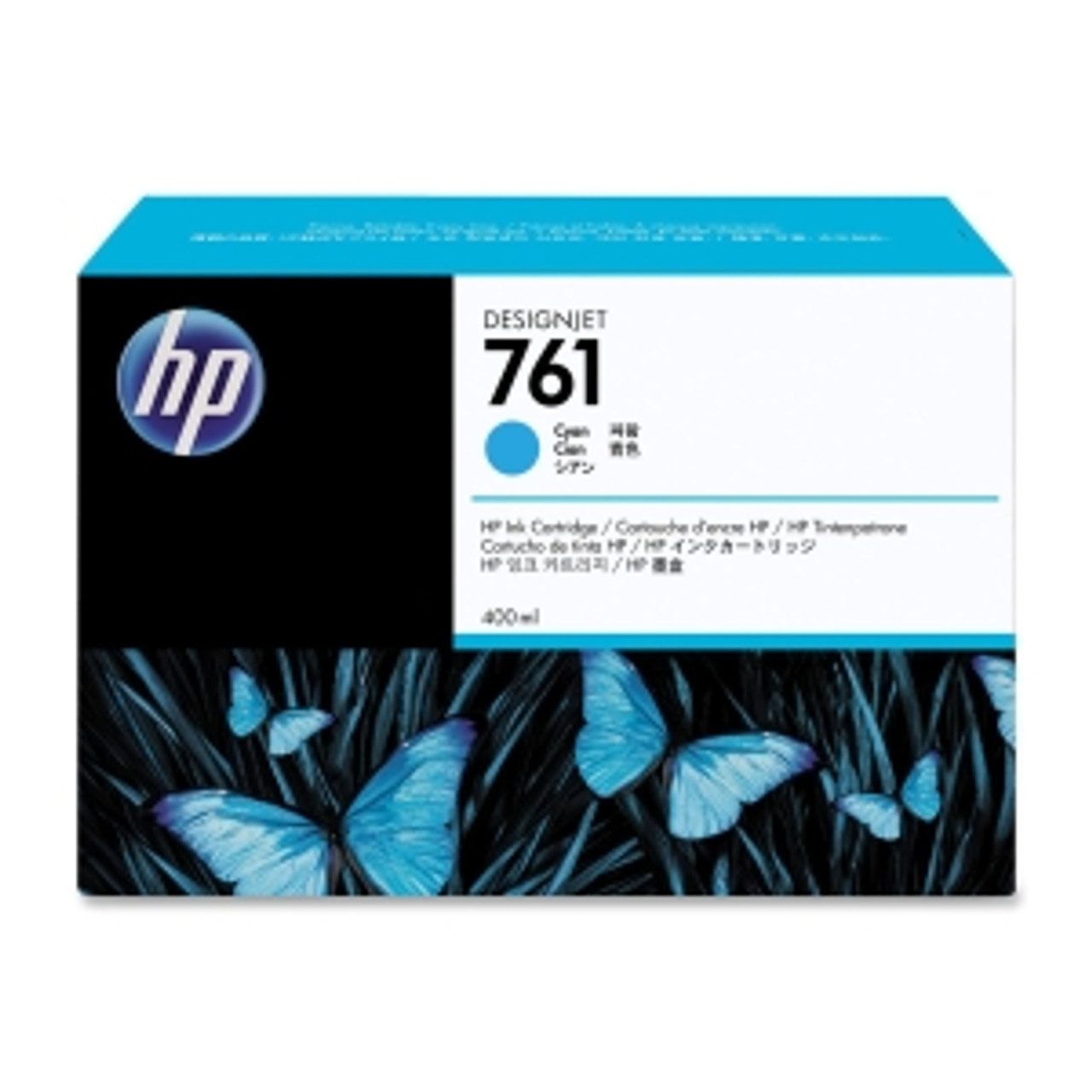 HP 761 Ink Cartridge Cyan, CM994A