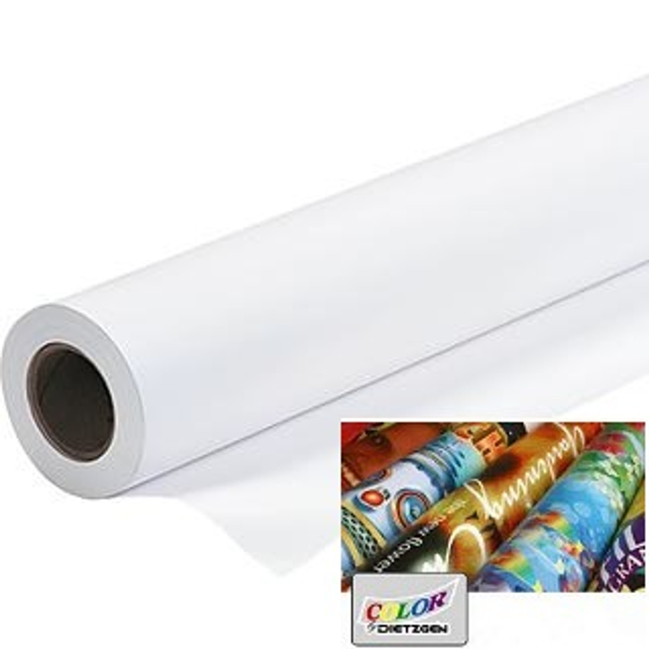 canvas texture laminating film, giving a physical protection to