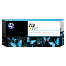 【値下げ】HP DesignJet 728 純正インク セット HP 728 300-ml Yellow DesignJet Ink Cartridge - F9K15A