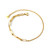 Fawn Open Link Gold Anklet