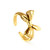 Bow Open Gold Ring