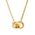 Interlocked Gold Necklace