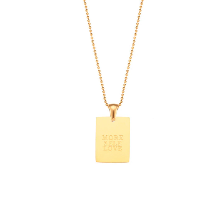 "MORE SELF LOVE" Necklace