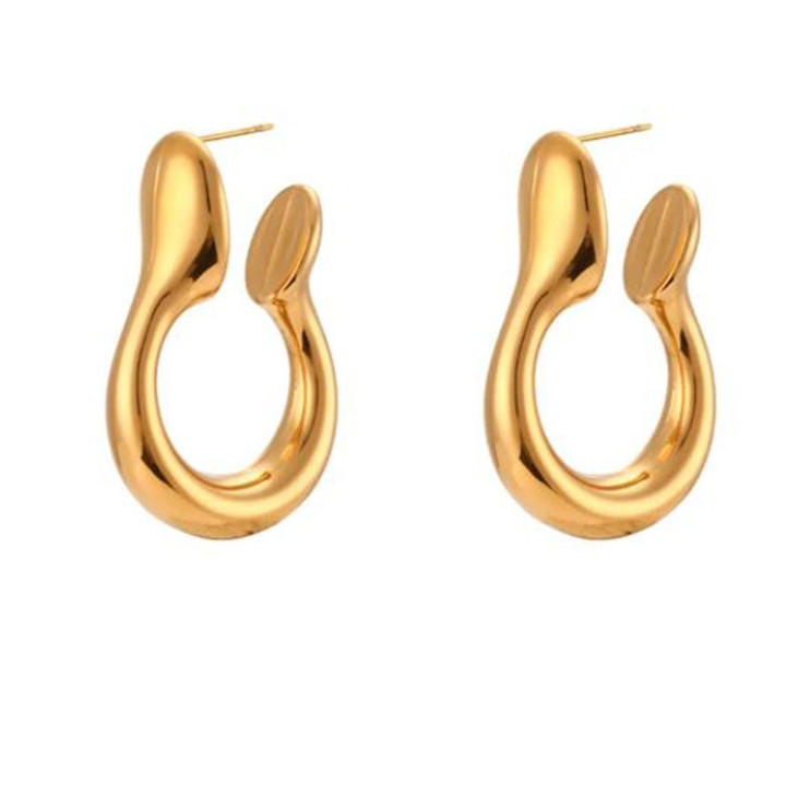 Eboni Gold Earrings