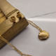 Seashell Gold Necklace