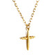 Cherished Cross Gold Necklace