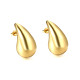 Jumbo Drop Gold Earring