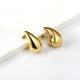 Jumbo Drop Gold Earring