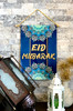 Eid Mubarak Blue Hanging Sign