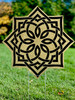 Arabesque Star Large Yard Sign-Multi Use Indoor/Outdoor (Stake Included)