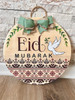 Eid Mubarak Door Wreath White Dove