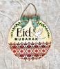 Eid Mubarak Door Wreath White Dove