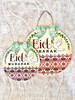 Eid Mubarak Door Wreath White Dove