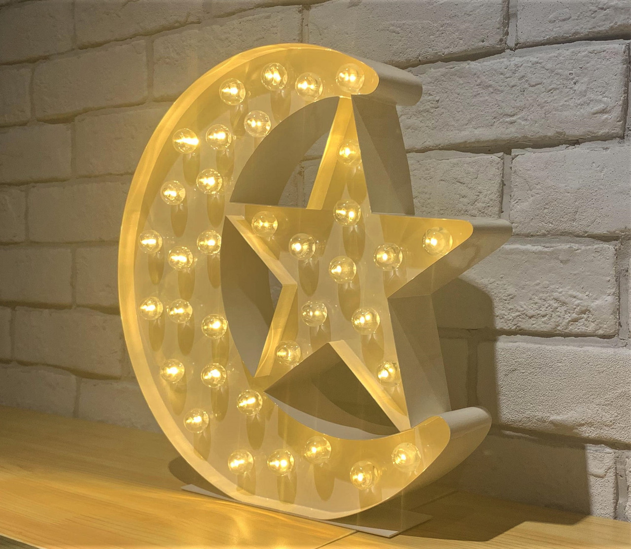 NEW-Moon Marquee Lights