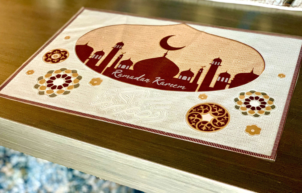  Ramadan Kareem Mosque Placemat Set of 6