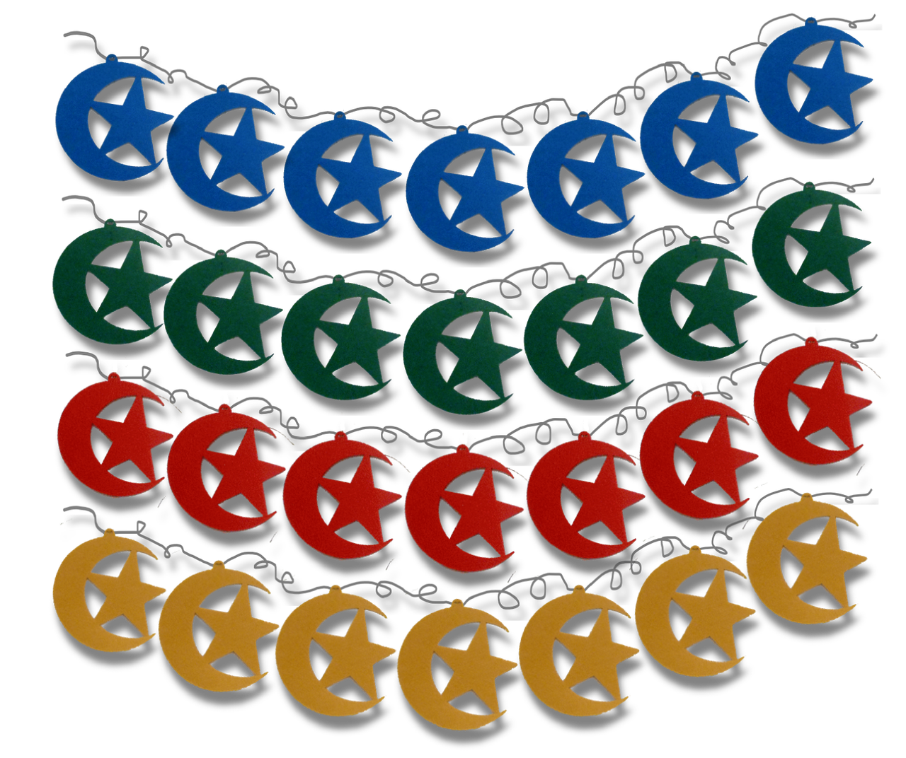 Price is per color. Please select your Color Choice. Garland is over 7 feet long.