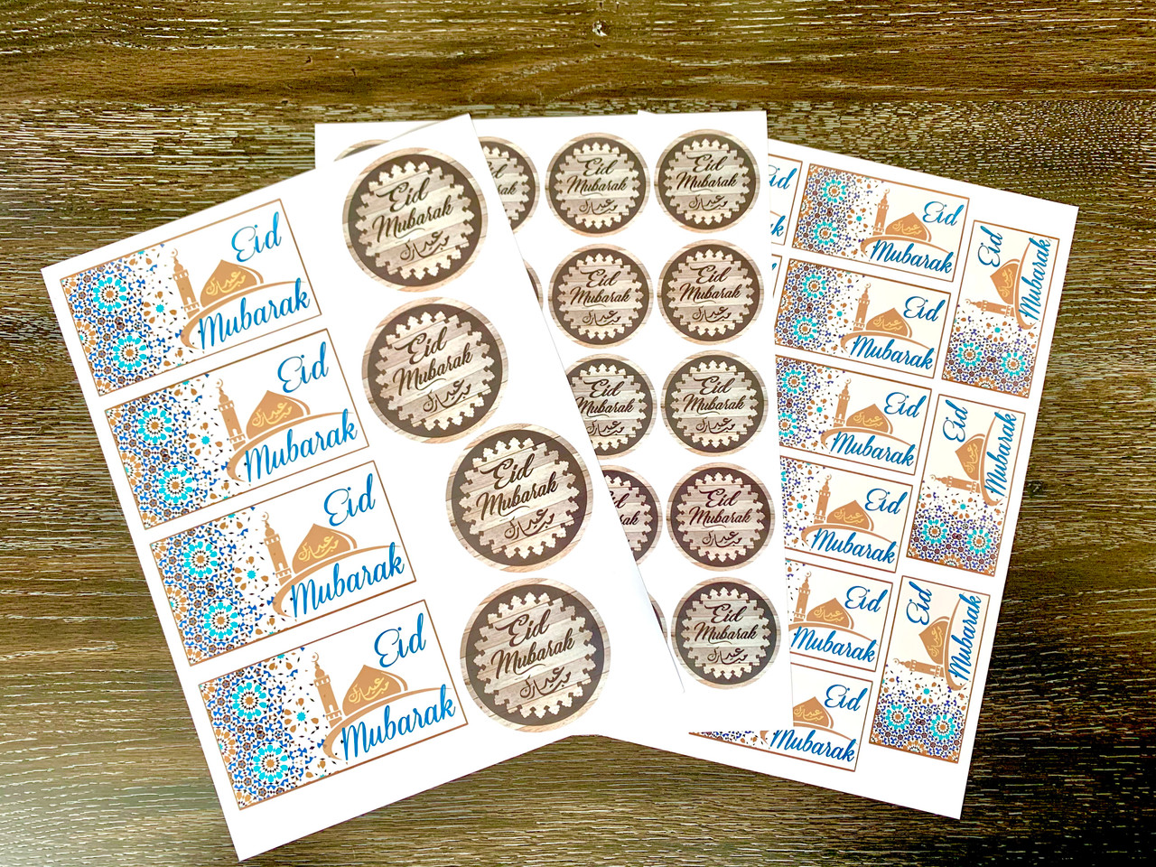 Box of 35 Eid Stickers Set