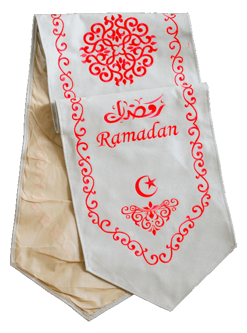 Ramadan Embroidered Table Runner