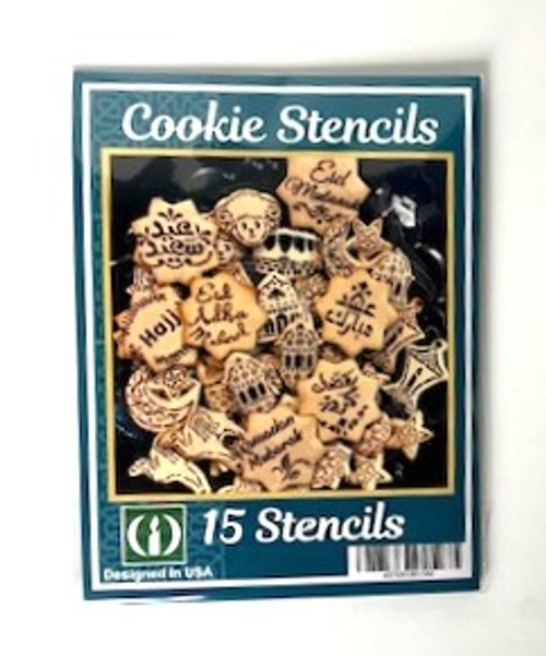 Box of 50 Cookie Stencils