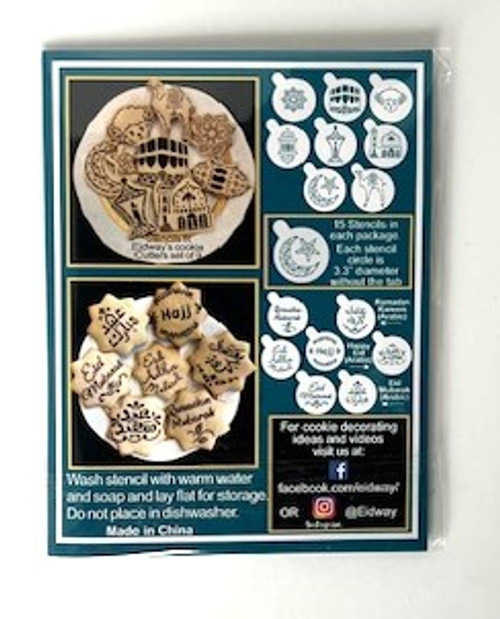 Box of 50 Cookie Stencils