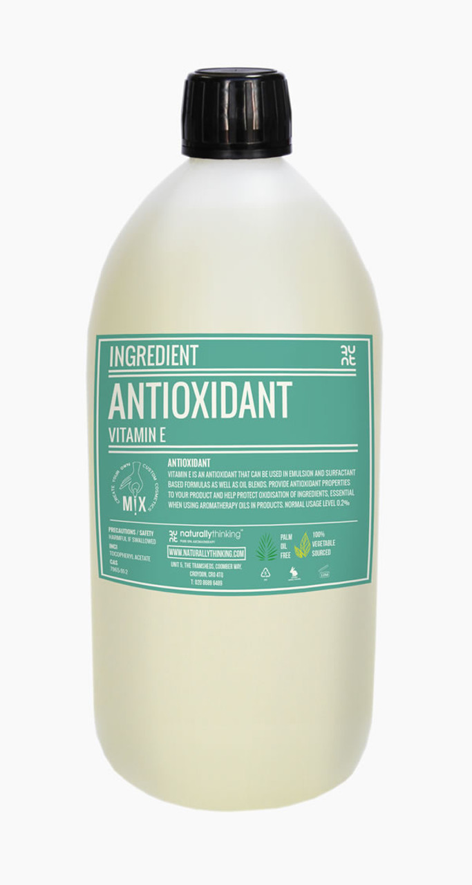 Tocopheryl acetate, Vitamin E antioxidant for skincare produts